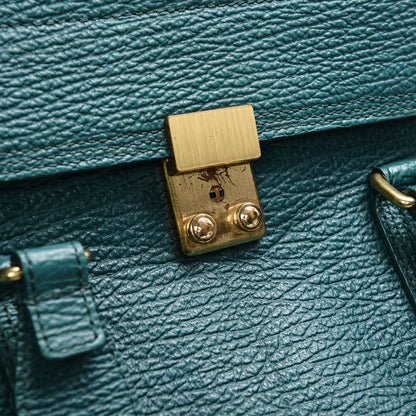 3.1 Phillip Lim 3.1 Textured Calfskin Large Pashli Satchel Jade 7 of 8
