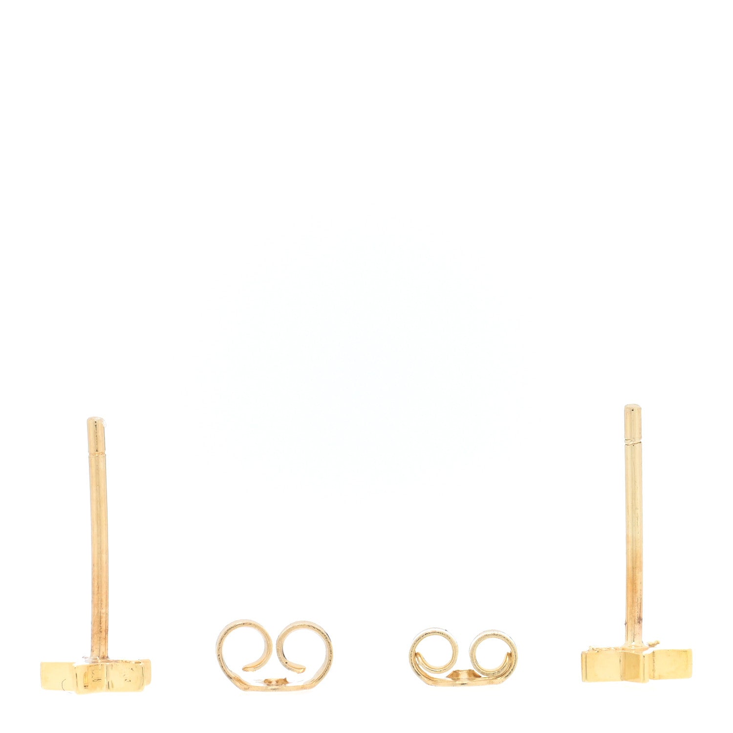Jennifer Meyer 18K Yellow Gold Mini Star Stud Earrings 3 of 4