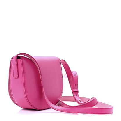 Salvatore Ferragamo Calfskin Gancini City Crossbody Bubble Gum 2 of 9