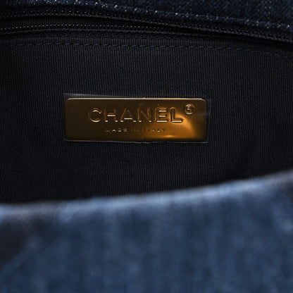 Chanel Denim Quilted Medium Chanel 19 Flap Blue 5 of 9