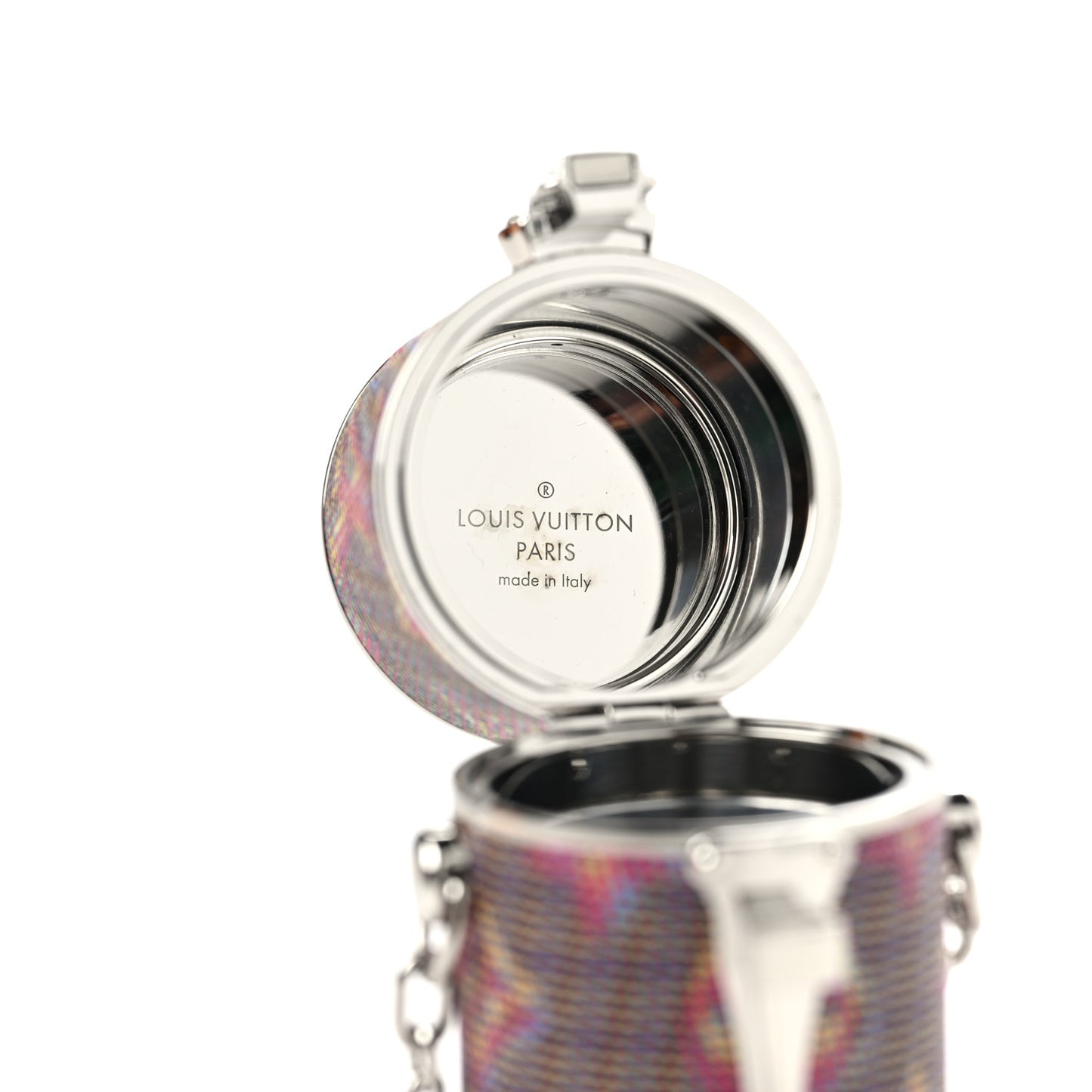 Monogram LV Pop Chain Lipstick Case Rose