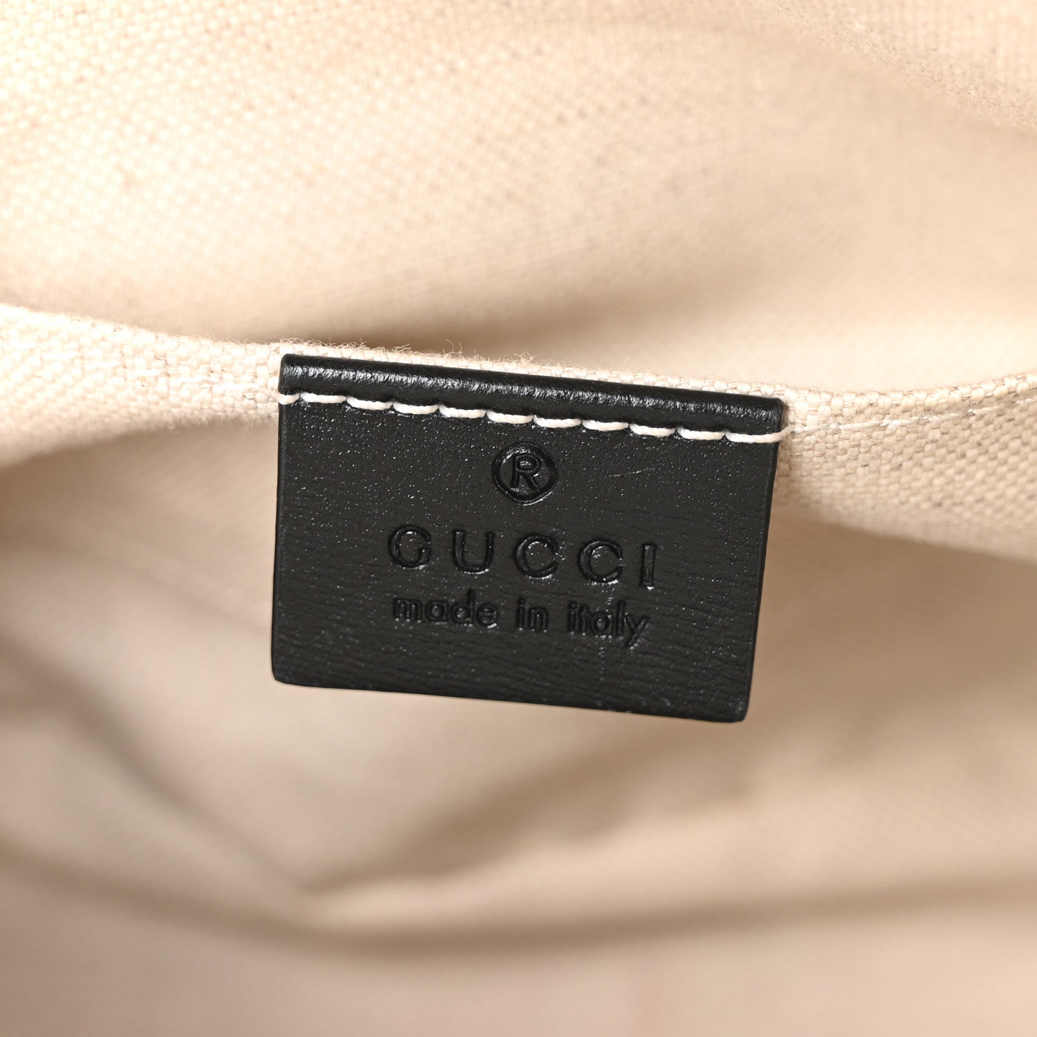 Gucci Boarded Plutone Calfskin Bi-Color Mini Horsebit 1955 Top Handle Bag Mystic White Black 6 of 10