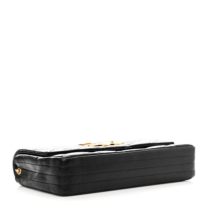 Chanel Lambskin Quilted Single Flap Black 4 of 12