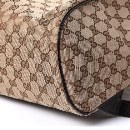 Gucci GG Monogram Travel Backpack Dark Brown 10 of 10