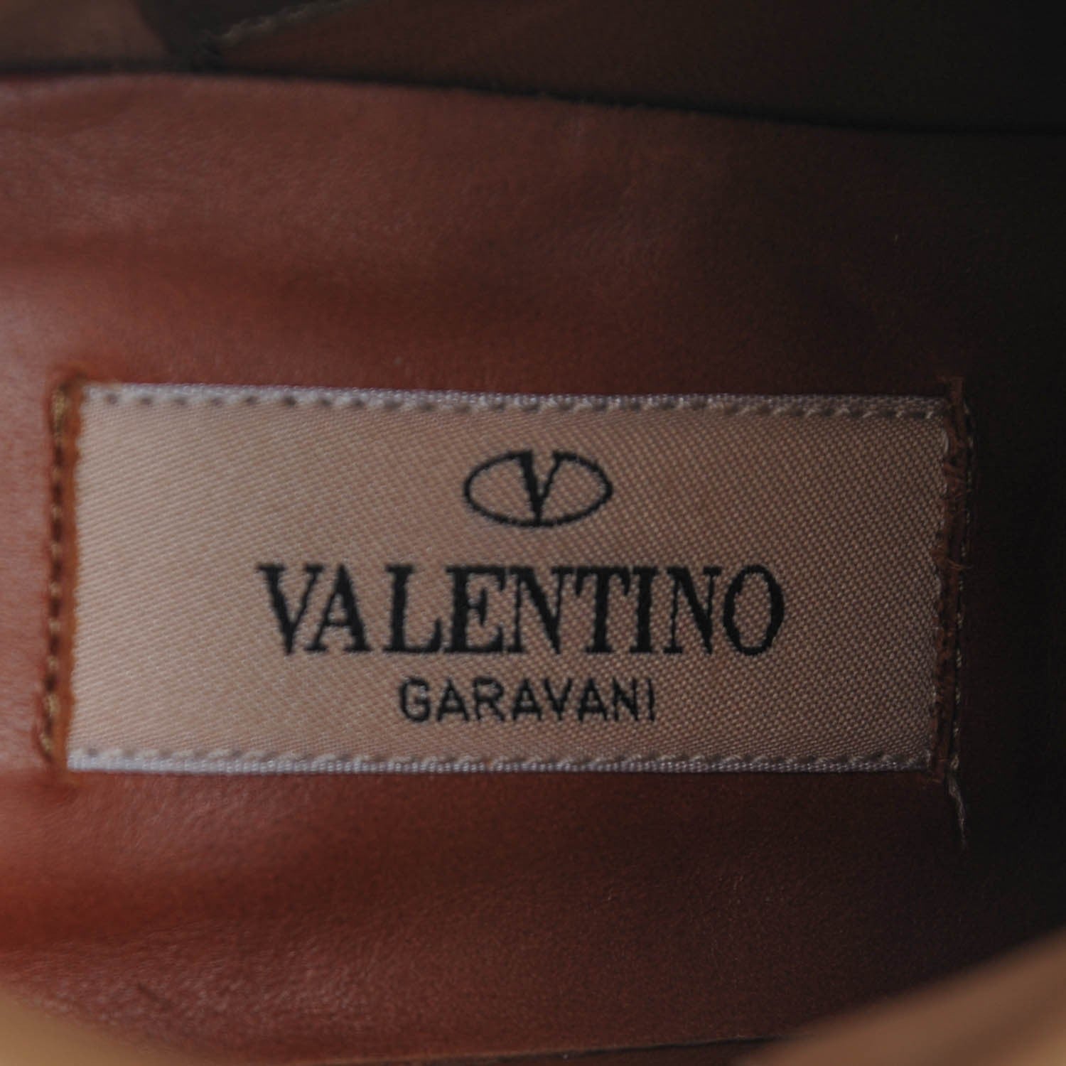 Valentino Garavani Calfskin Rockstud Double Buckle 65mm Ankle Boots 36.5 Nocciola 7 of 9