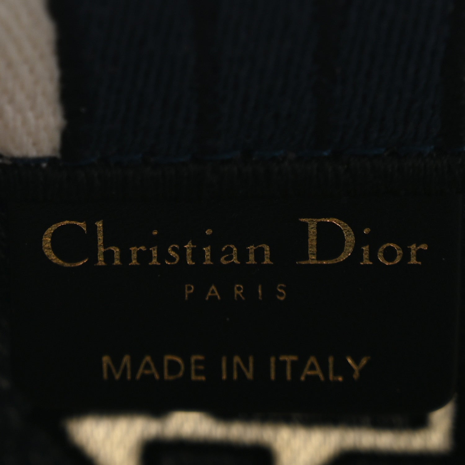 Christian Dior Canvas Embroidered Medium Miss Dior Graffiti Book Tote White Deep Blue 5 of 10