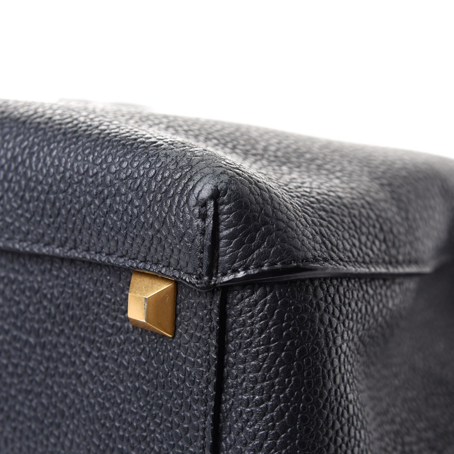 MCM Grained Calfskin Medium Milla Tote Phantom Grey 11 of 14