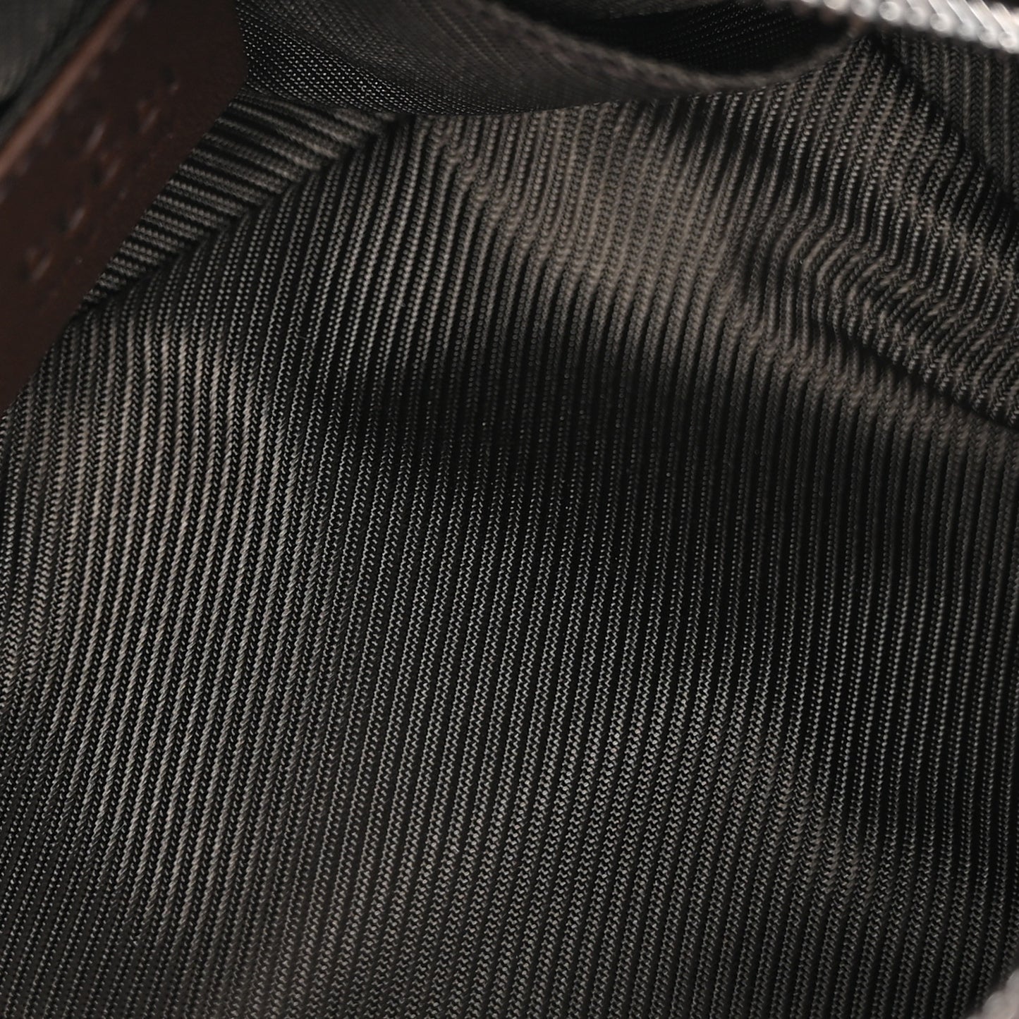 Monogram Web Small Cosmetic Case Dark Brown