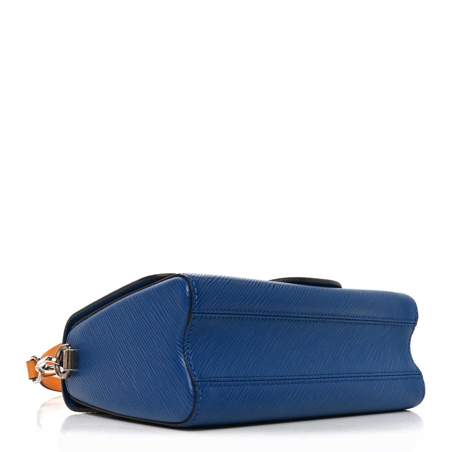 Epi Peace Twist Shoulder Bag MM Navy