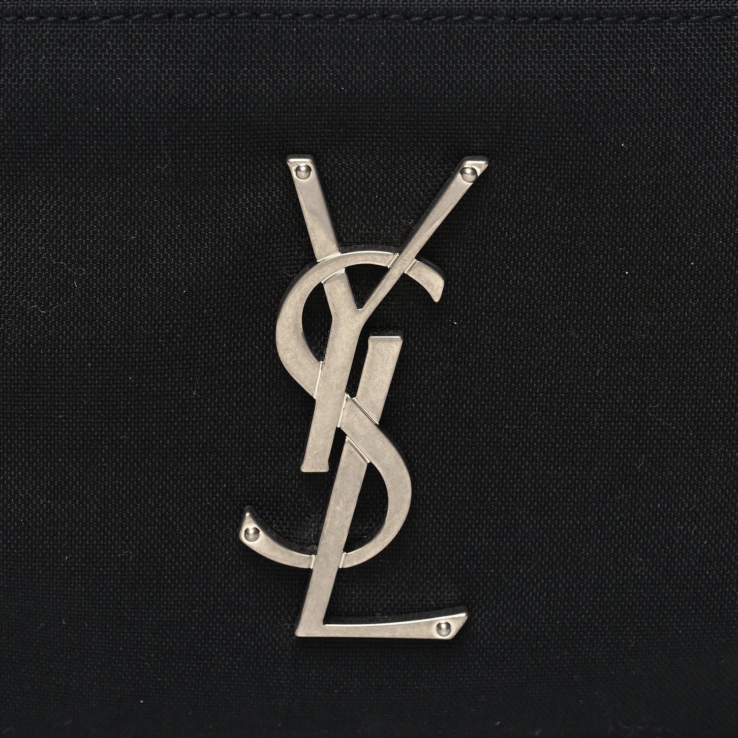 Saint Laurent Calfskin Monogram Belt Bag Black 8 of 10