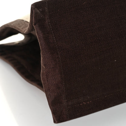 Saint Laurent Linen Calfskin Rive Gauche Tote Natural 5 of 10