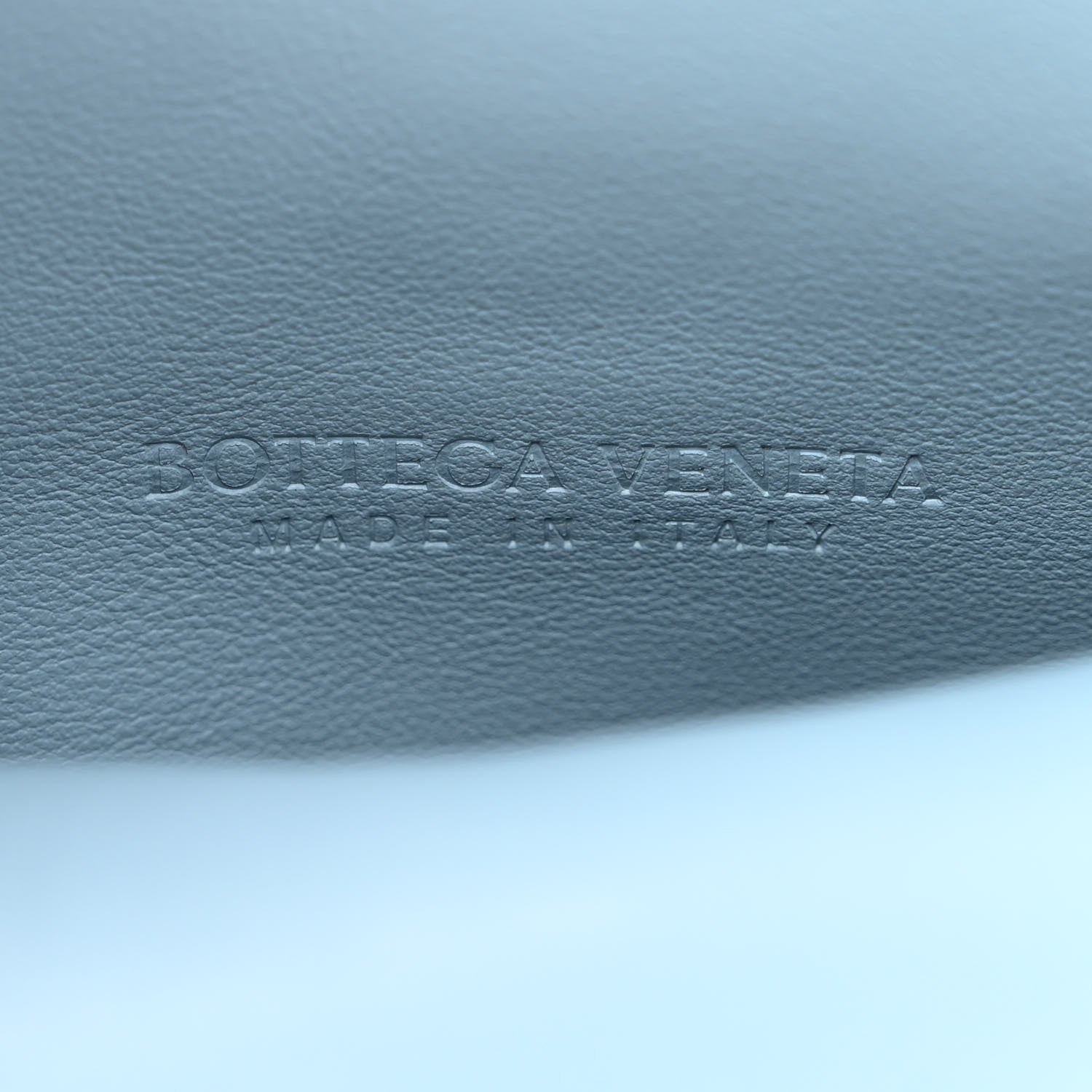 Bottega Veneta Lambskin BV Trine Clutch Ice 6 of 10