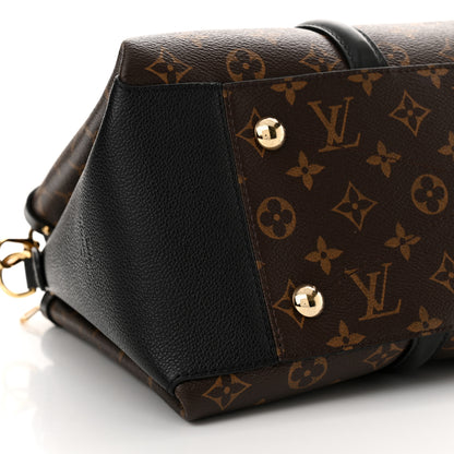 Louis Vuitton Monogram Soufflot MM Black 8 of 10