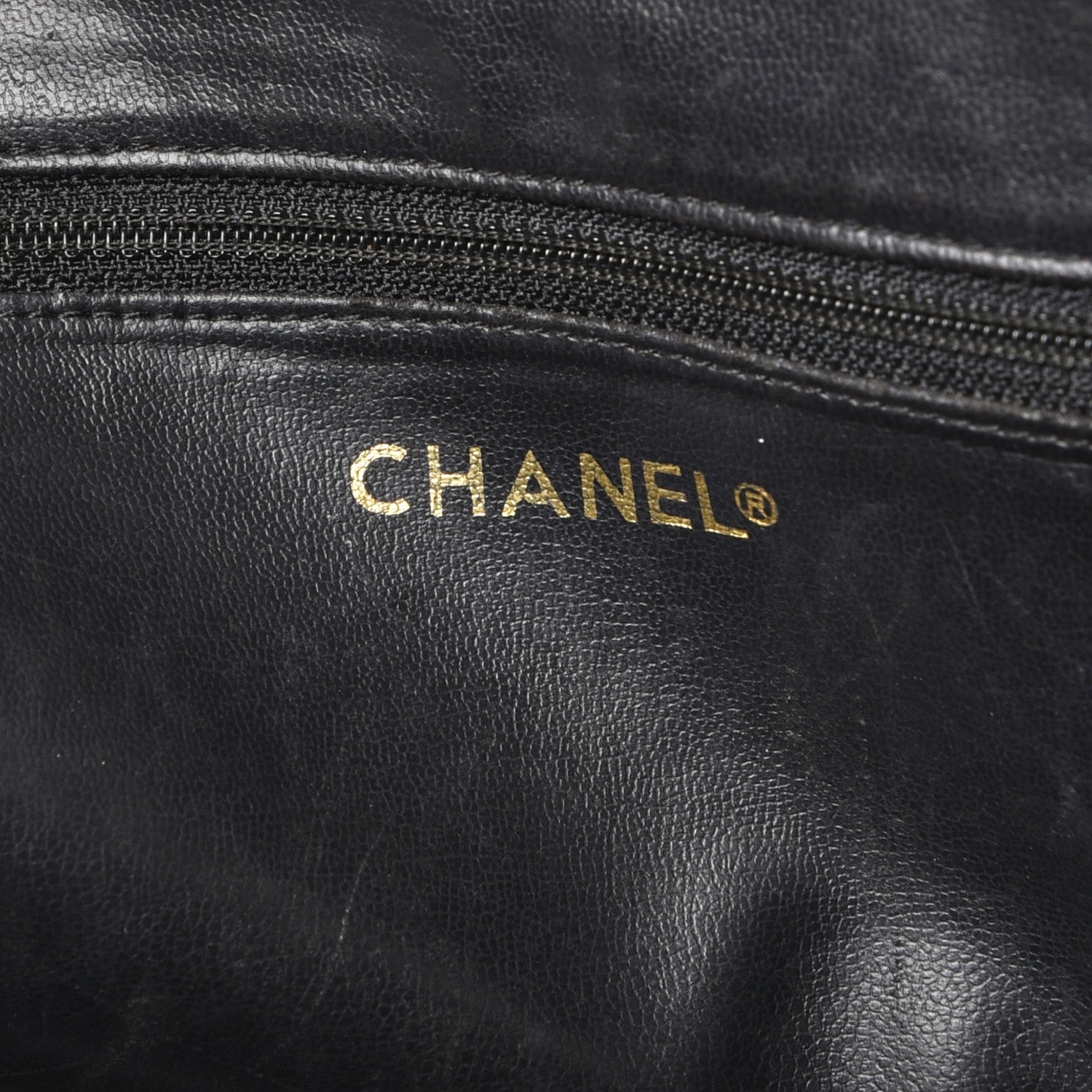 Chanel Lambskin Quilted Shoulder Bag Black 6 of 9