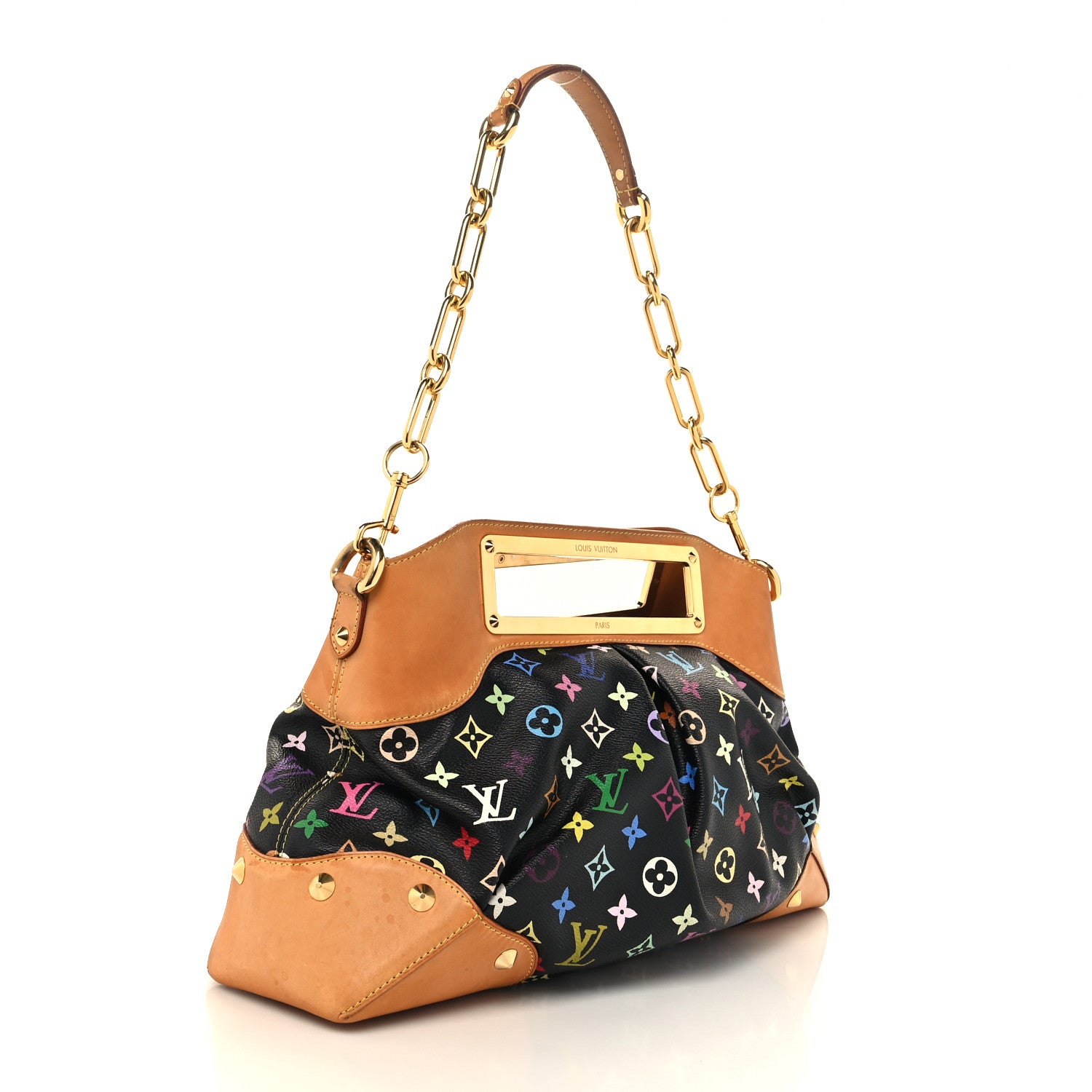 Louis Vuitton Monogram Multicolor Judy GM Black 2 of 12