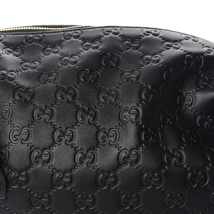 Gucci Guccissima Signature Large Linea A Hobo Black 8 of 11