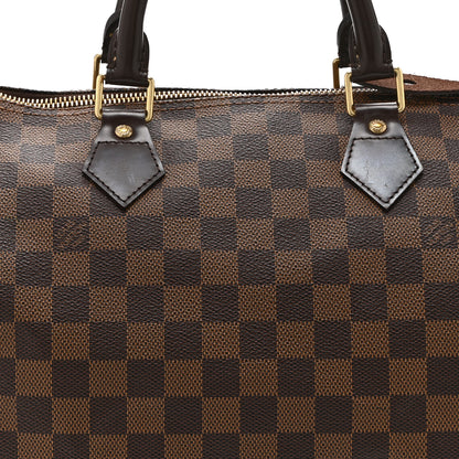Louis Vuitton Damier Ebene Speedy 30 8 of 10