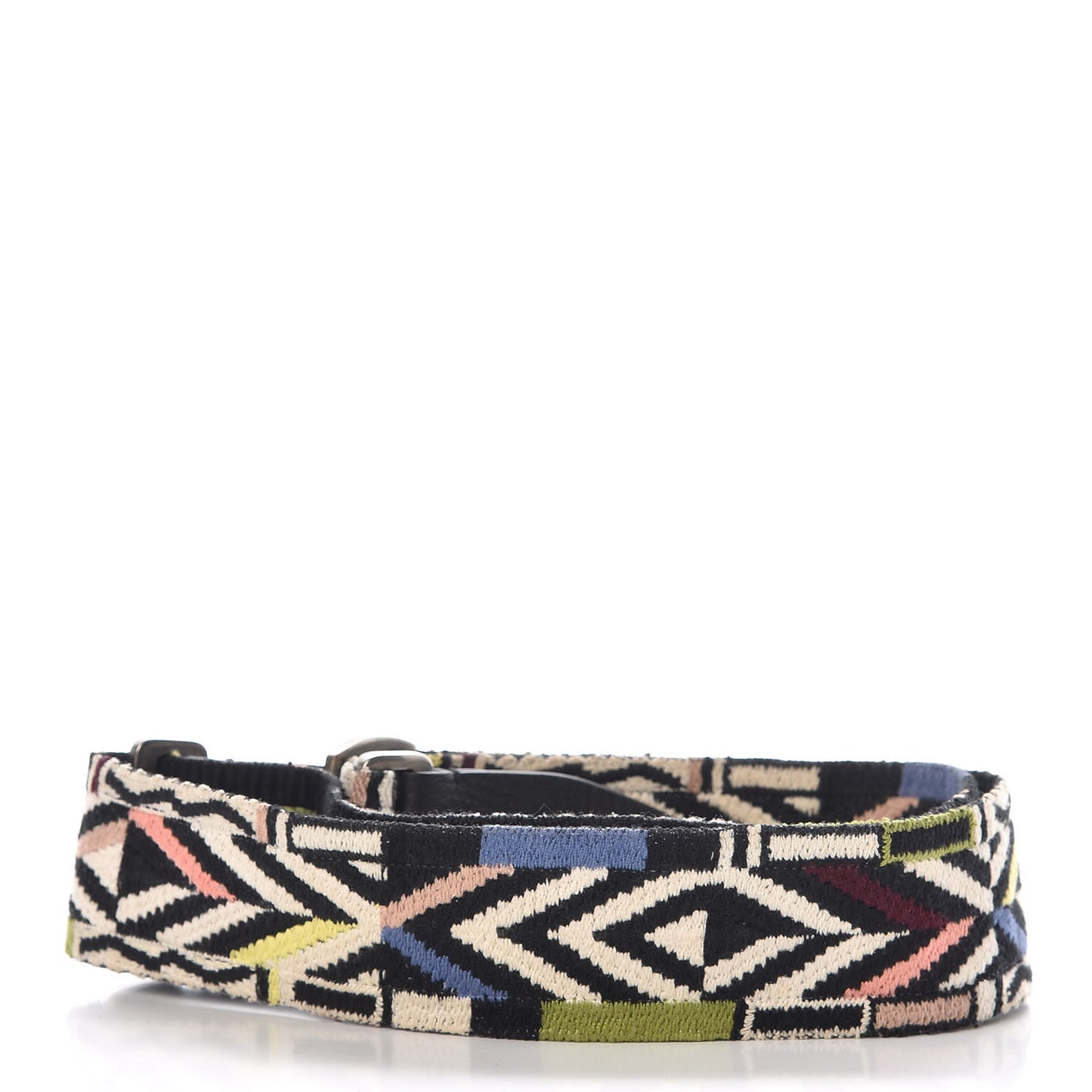 Canvas Native Couture Embroidered Rockstud Guitar Strap