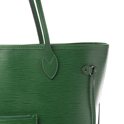 Louis Vuitton Epi Neverfull MM Menthe 14 of 14