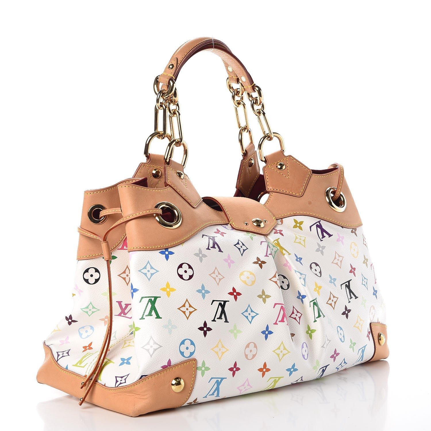 Louis Vuitton Monogram Multicolor Ursula White 3 of 11