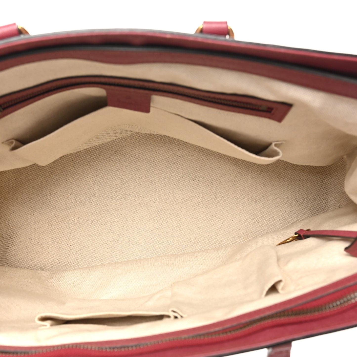 Textured Calfskin Large Bright Bit Tote Pink