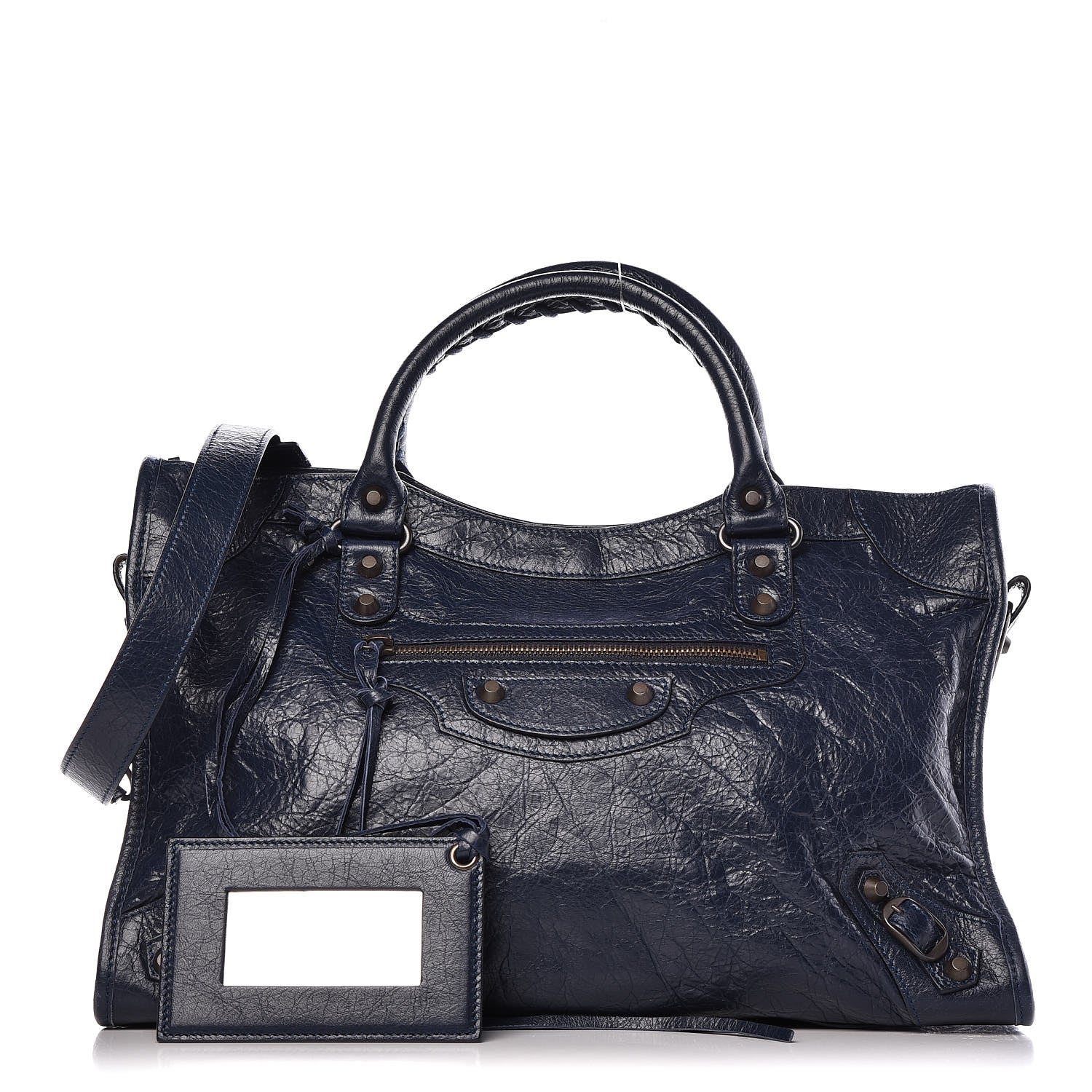 Balenciaga Agneau Classic Hardware City Bleu Obscur 1 of 9