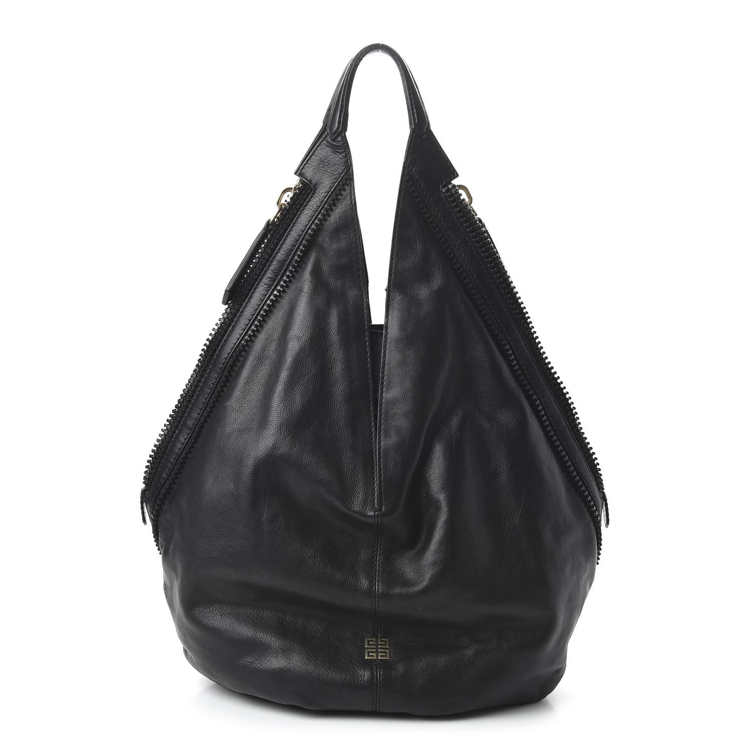 Givenchy Lambskin Tinhan Hobo Black 1 of 10