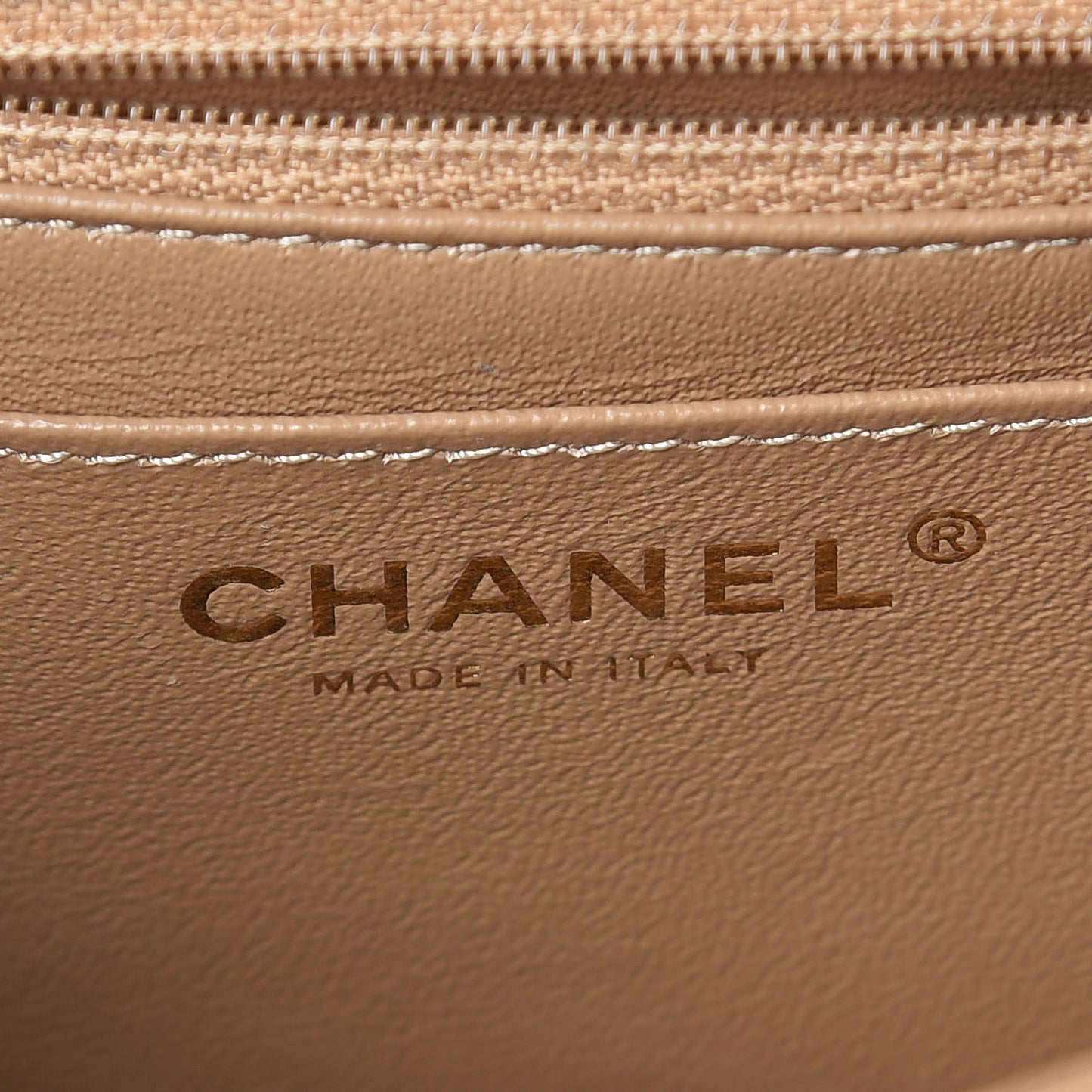 Aged Calfskin Quilted 2.55 Reissue Mini Flap Beige