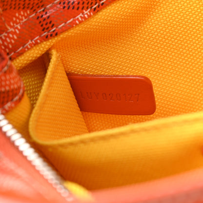 Goyard Goyardine Miroir Toiletry Bag GM Orange 7 of 7