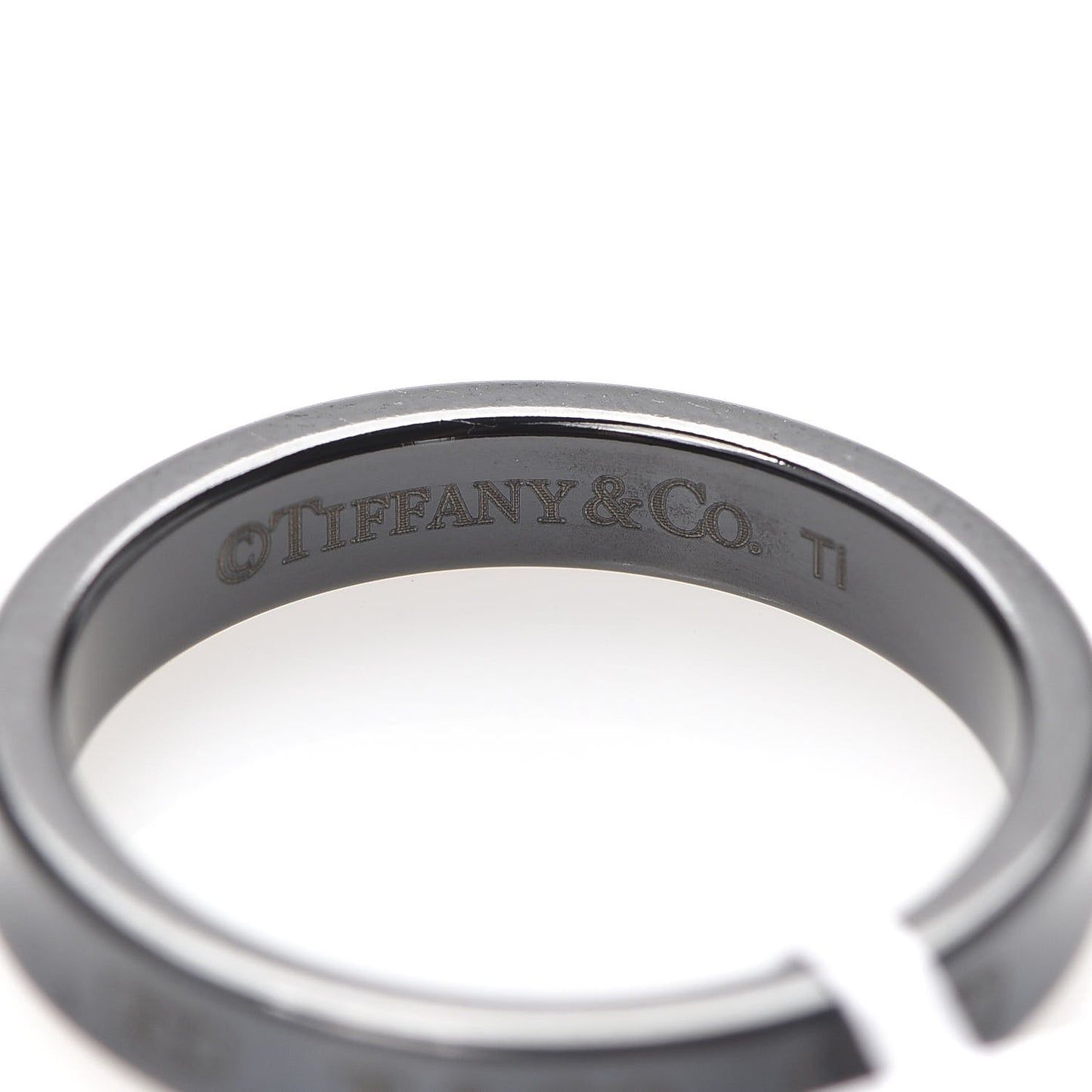 Titanium 4mm Narrow 1837 Ring 63 10.25