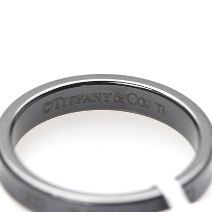 Tiffany Titanium 4mm Narrow 1837 Ring 63 10.25 4 of 4