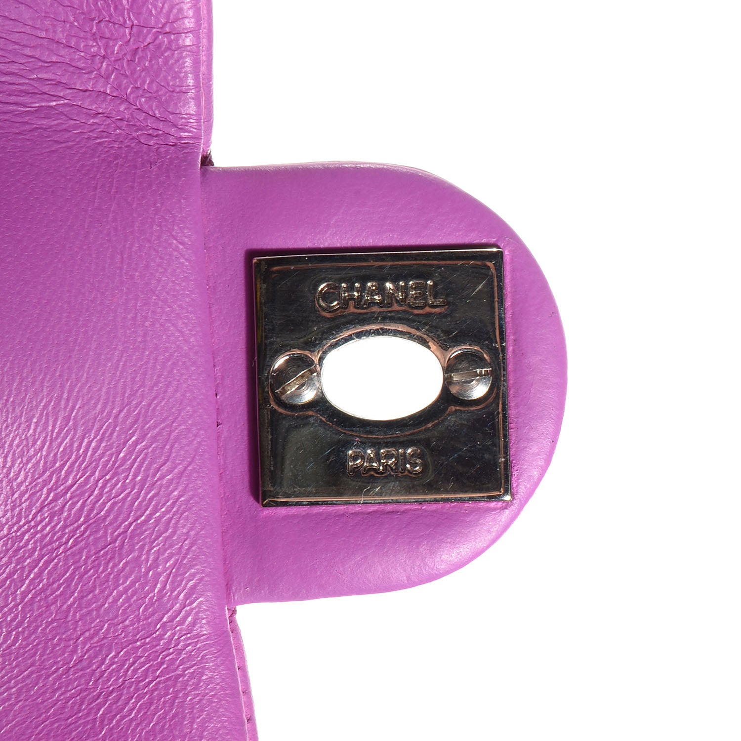 Chanel Lambskin Quilted Extra Mini Flap Fuchsia 7 of 9
