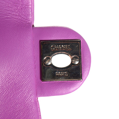 Chanel Lambskin Quilted Extra Mini Flap Fuchsia 7 of 9