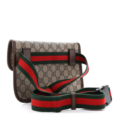 Gucci GG Supreme Monogram Neo Vintage Web Belt Bag Brown 3 of 10