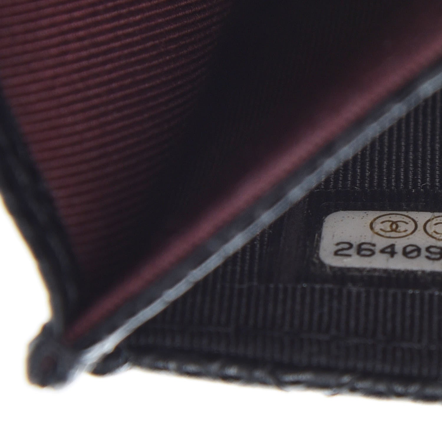 Chanel Caviar Quilted Flap Card Holder Black 8 of 9