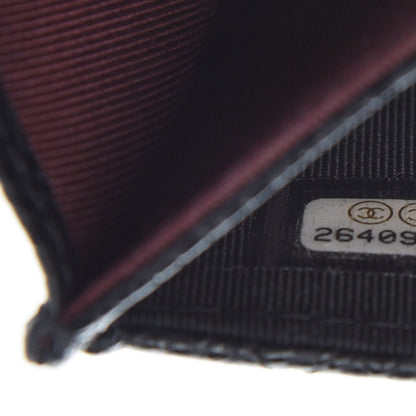 Chanel Caviar Quilted Flap Card Holder Black 8 of 9