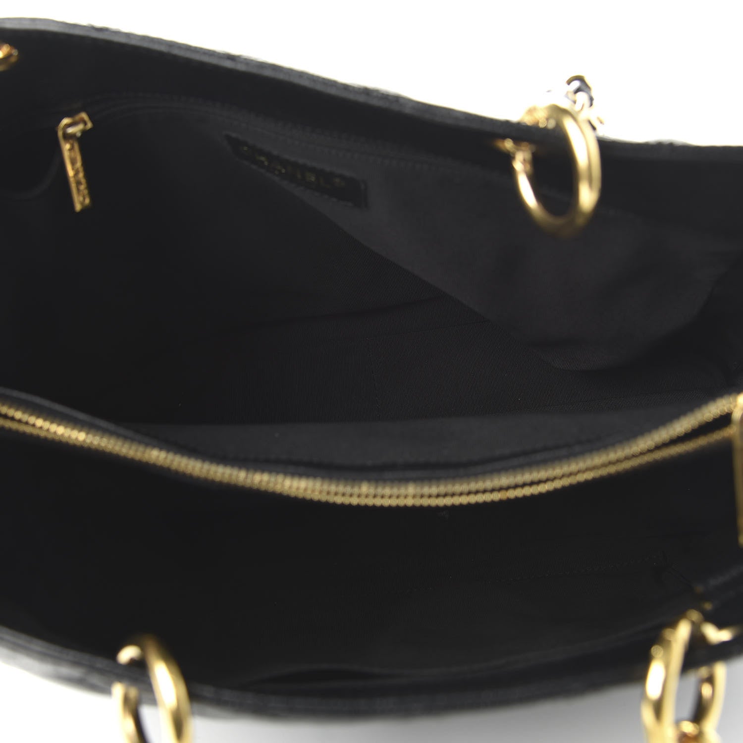 Chanel Caviar Quilted Grand Shopping Tote GST Black 5 of 12