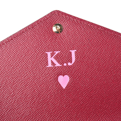 Louis Vuitton Monogram Jeanne Wallet Fuchsia 8 of 9