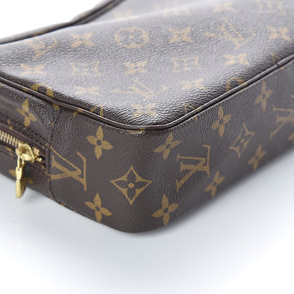 Louis Vuitton Monogram Macassar Toilet Pouch GM 7 of 8