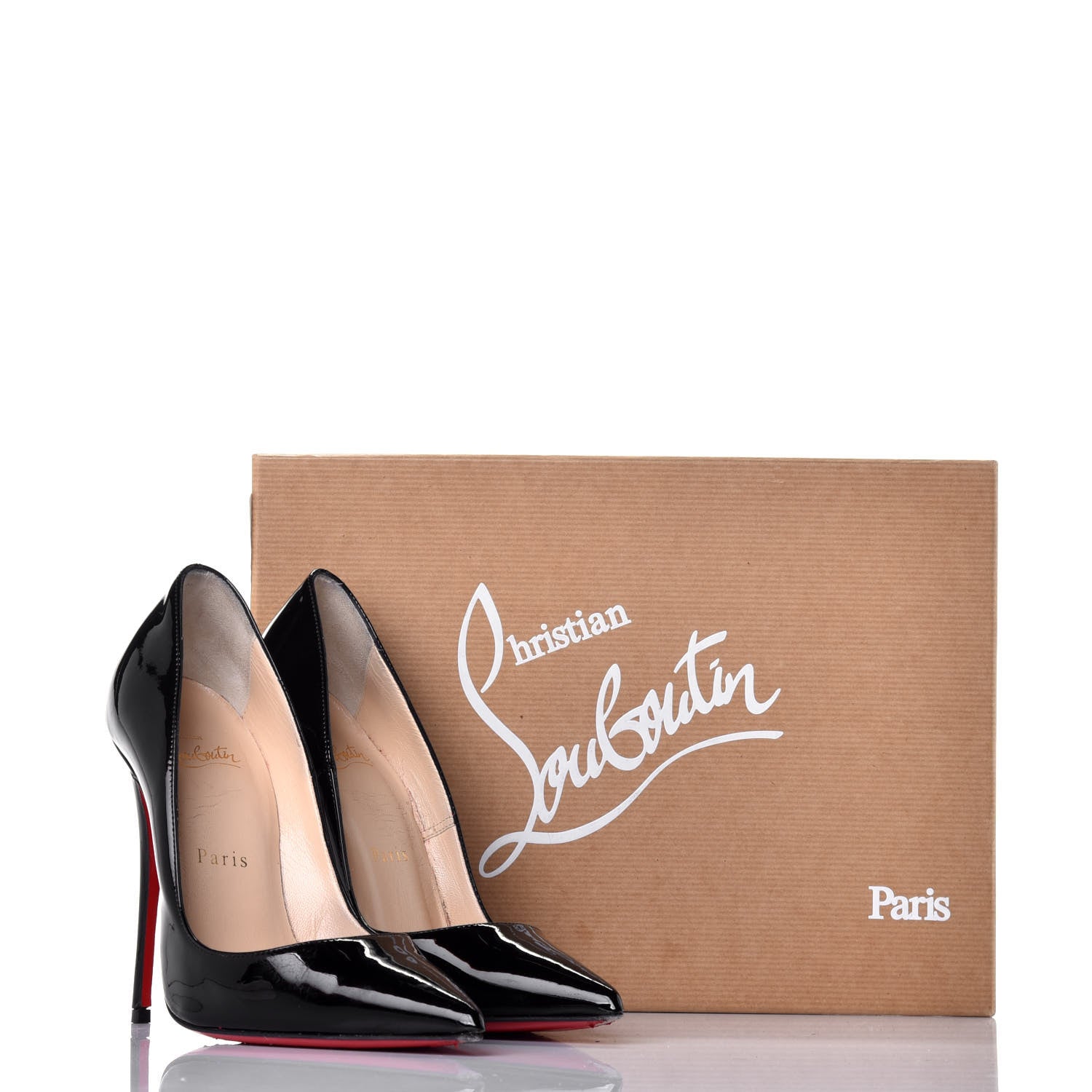 Christian Louboutin Patent So Kate 120 Pumps 35.5 Black 9 of 9