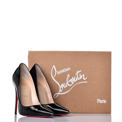 Christian Louboutin Patent So Kate 120 Pumps 35.5 Black 9 of 9