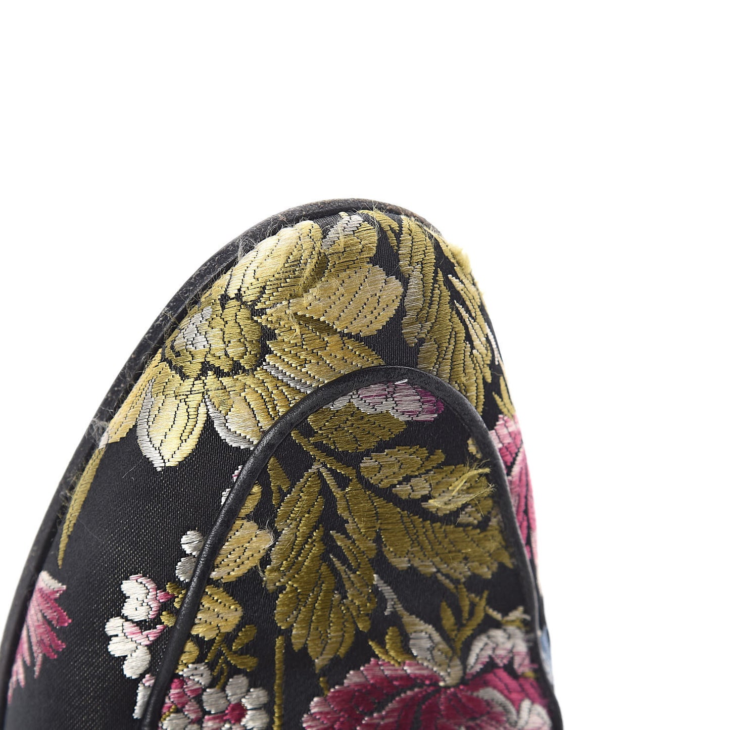Floral Jacquard Horsebit Womens Jordaan Loafers 36 Multi