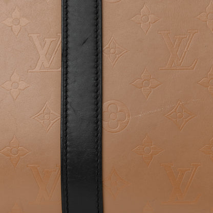 Louis Vuitton Monogram Cuir Plume Very Tote MM Sesame Creme 15 of 19