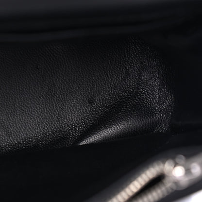 Balenciaga Canvas Jacquard Diagonal Allover Logo Charms S BB Round Shoulder Bag Black 5 of 5