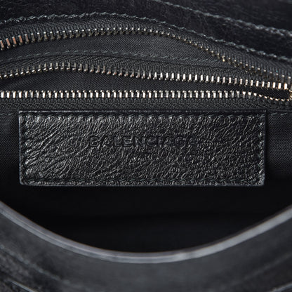 Balenciaga Agneau Classic Silver Hardware Mini City Black 8 of 9