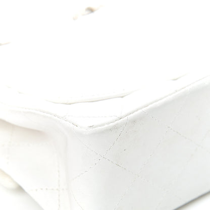 Chanel Lambskin Quilted Mini Square Flap White 11 of 17