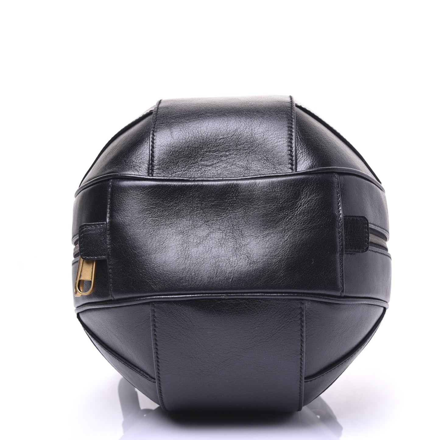 Piuma Lux Energy Tifosa Basketball Shaped Shoulder Bag Black