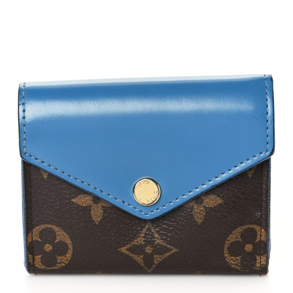 Louis Vuitton Monogram Zoe Wallet Blue Jean 1 of 8