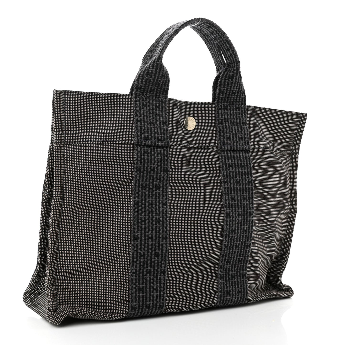 Canvas Herline PM Tote Grey