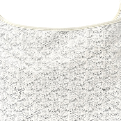 Goyard Goyardine Boheme Hobo White 9 of 11